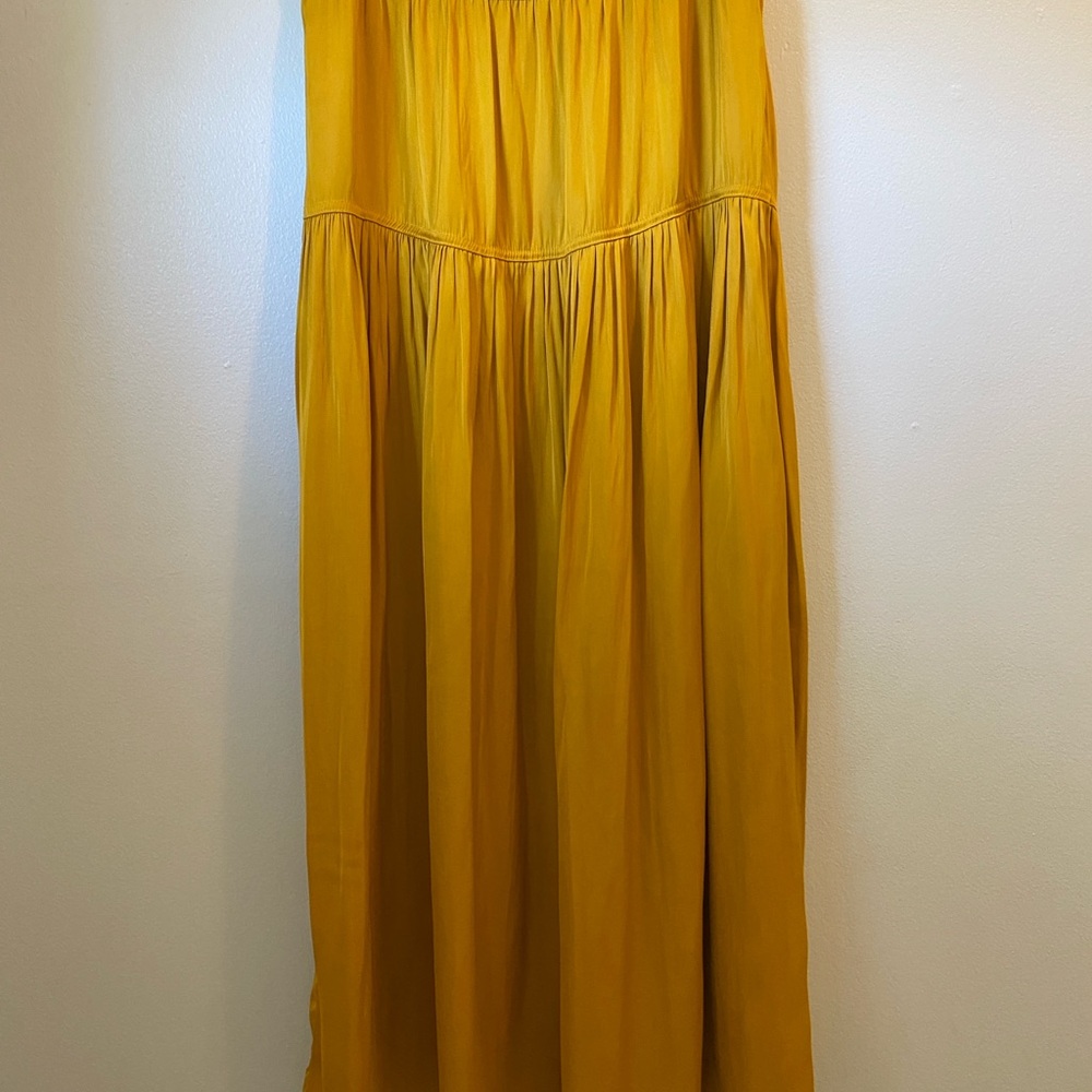 Rachel Zoe Mustard Maxi Dress